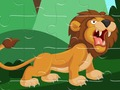 Juego Rompecabezas de leones fuertes  en línea