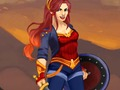 Juego Vestir a la Mujer Maravilla Guerrera Amazona  en línea