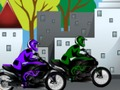 Juego Números enteros matemáticos de carreras de bicicletas  en línea