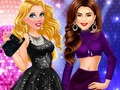 Juego Celebridades y miembros de la realeza: fiesta de pijamas  en línea