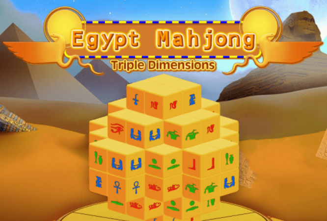 Juego Mahjong Egipto Triple tamaños  en línea