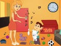 Juego Sala de dibujos animados para niños.  en línea