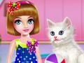 Juego Kitty: cuidados y corte de pelo.  en línea