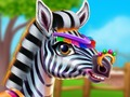 Juego Cuidado de cebra  en línea