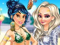 Juego Princesas Boho Beachwear Obsession  en línea