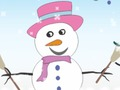 Juego Construye tu muñeco de nieve  en línea