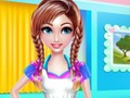 Juego Limpieza de la casa de las niñas de secundaria  en línea