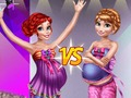Juego Princesas embarazadas en la pasarela  en línea