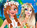 Juego El cumpleaños de Anna en Hawaii  en línea