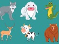 Juego Juego de aprender animales  en línea