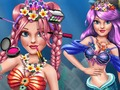 Juego Maquillaje Submarino Salon  en línea