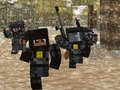 Juego Escuadrón de policía artesanal en bloques  en línea