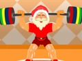 Juego Levantador de pesas de santa claus  en línea