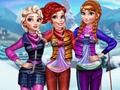Juego Moda de invierno para niñas  en línea