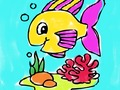 Juego Libro para colorear peces  en línea
