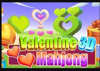 Juego Valentín 3d Mahjong en línea