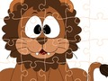 Juego Dibujos animados animales rompecabezas  en línea