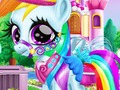 Juego Cuidar Rainbow Pony  en línea