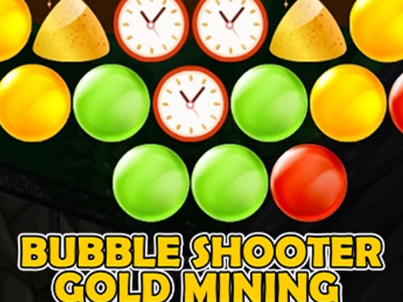 Juego Bubble Shooter Minería de oro en línea
