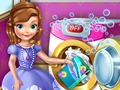Juego Día de lavandería de la princesa joven  en línea