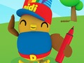 Juego Didi y sus amigos: libro para colorear  en línea