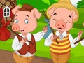 Juego Rompecabezas de la familia del cerdo  en línea