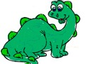 Juego Regreso a la escuela: libro para colorear de dinosaurios  en línea