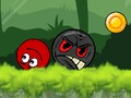 Juego Aventura heroica de la pelota: rebote rojo  en línea