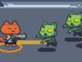 Juego Gunner de gato vs zombies en línea