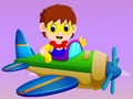 Juego Rompecabezas de aviones divertidos  en línea
