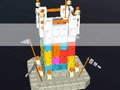 Juego Destrucción de bloques de castillo  en línea