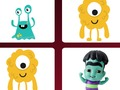 Juego Partido de memoria de monstruos en línea
