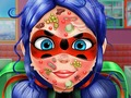 Juego Doctor de piel de niña punteada  en línea