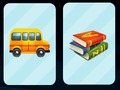 Juego Regreso a la escuela: memoria  en línea