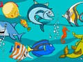 Juego Diferencias de pescado  en línea
