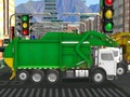 Juego Camión de basura limpio de la ciudad  en línea