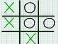 Juego Nota de papel de Tres en raya en línea
