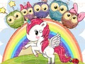 Juego Lindo rompecabezas de unicornio en línea