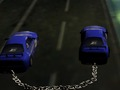 Juego Imposible encadenado conduciendo coches de policía  en línea