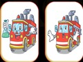 Juego Memoria de camión de bomberos  en línea