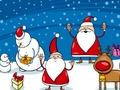 Juego Navidad 5 diferencias  en línea