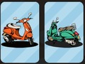 Juego Memoria de scooter clásico  en línea
