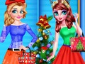 Juego Árbol de navidad de las hermanas  en línea