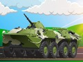 Juego Rompecabezas de vehículos militares  en línea
