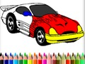 Juego Regreso a la escuela: Colorear Muscle Car  en línea