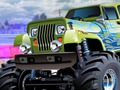 Juego Monster Truck Beach Surfing en línea