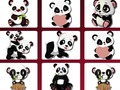 Juego Lindo desafío de memoria de panda en línea