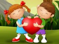 Juego Rueda de burbujas de San Valentín  en línea