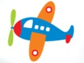 Juego Libro Para Colorear Avión  en línea