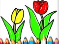 Juego Regreso a la escuela: libro de colorear de primavera  en línea